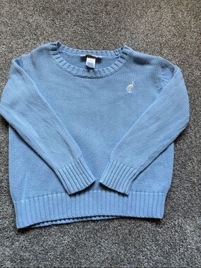 The Beaufort Bonnet Company Light Blue Boy /Girls Knit Sweater